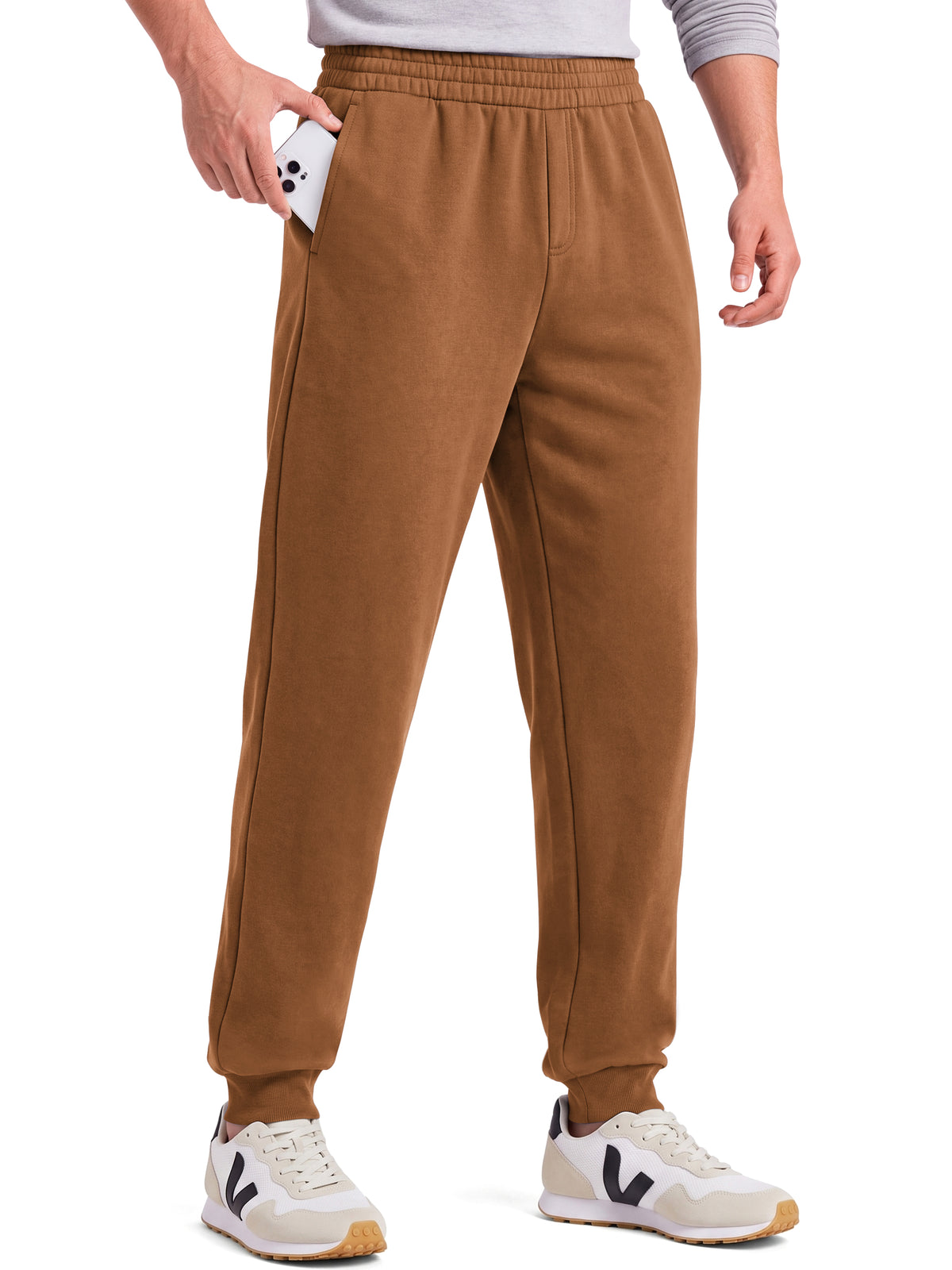 GENTS BLISS Jogger Lightweight Men Sweatpants Casual Fleece Sweatpants for Men Elastic Drawstring Pants with Pocket