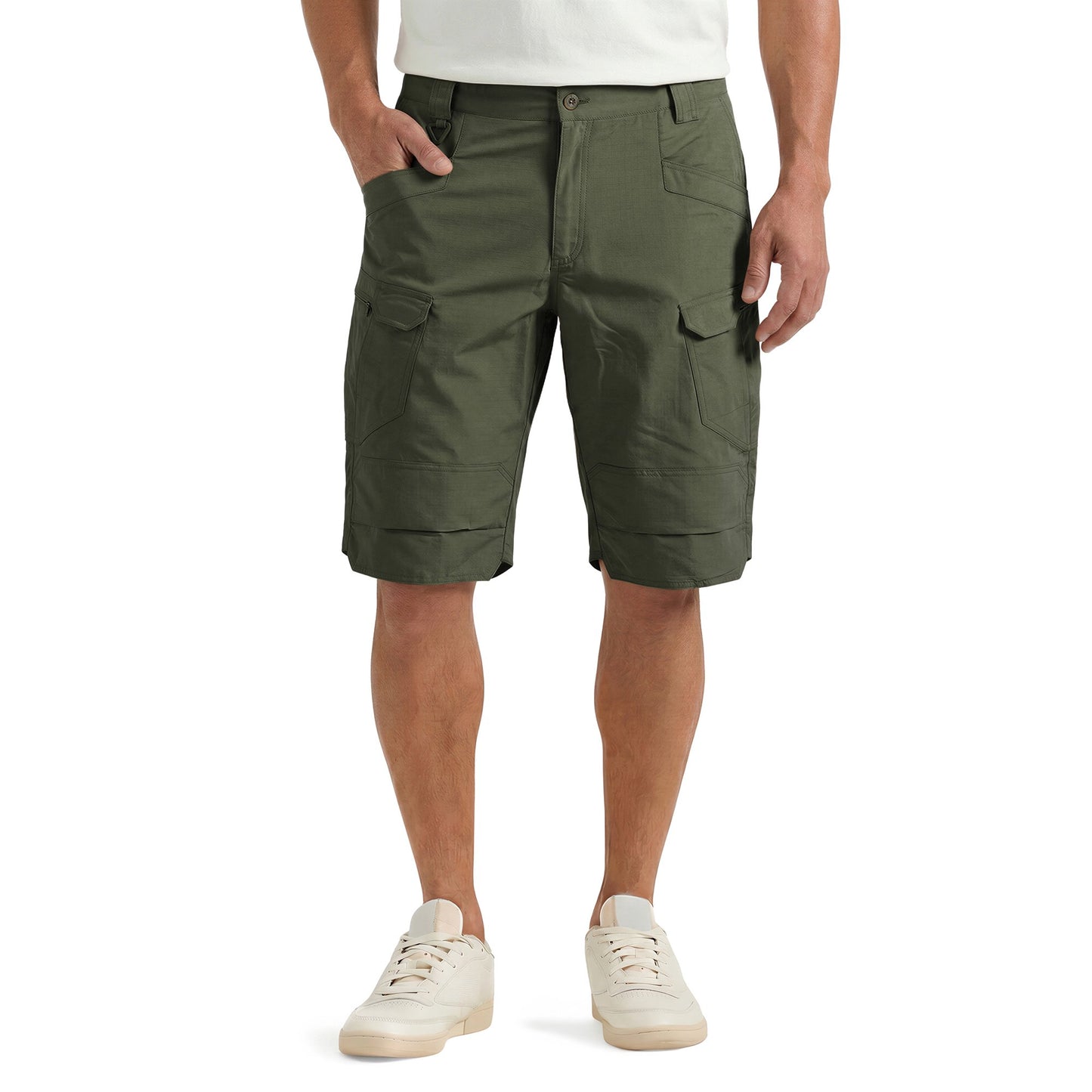GENTS BLISS Short Cargo Pants for Men Lightweight Cargo Shorts Men Outdoor Workwear Pants for Men with Stretch