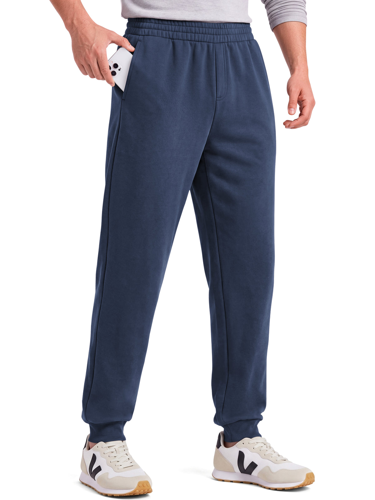 GENTS BLISS Jogger Lightweight Men Sweatpants Casual Fleece Sweatpants for Men Elastic Drawstring Pants with Pocket